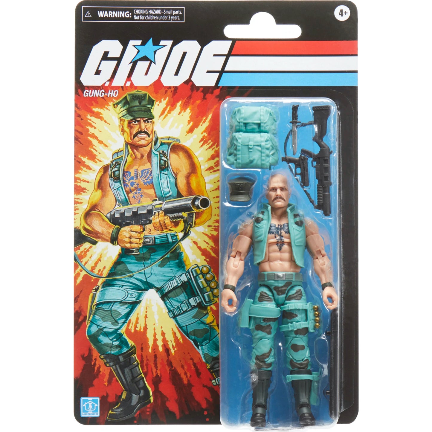 G.I. Joe Classified Series GUNG-HO (Retro Cardback)