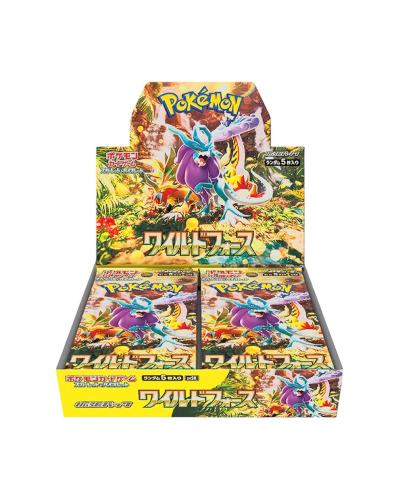 Scarlet & Violet: Wild Force Booster Box (Japanese)