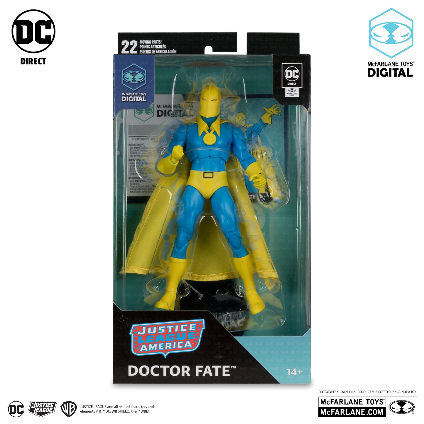 DOCTOR FATE (THE SILVER AGE) WITH MCFARLANE TOYS DIGITAL COLLECTIBLE