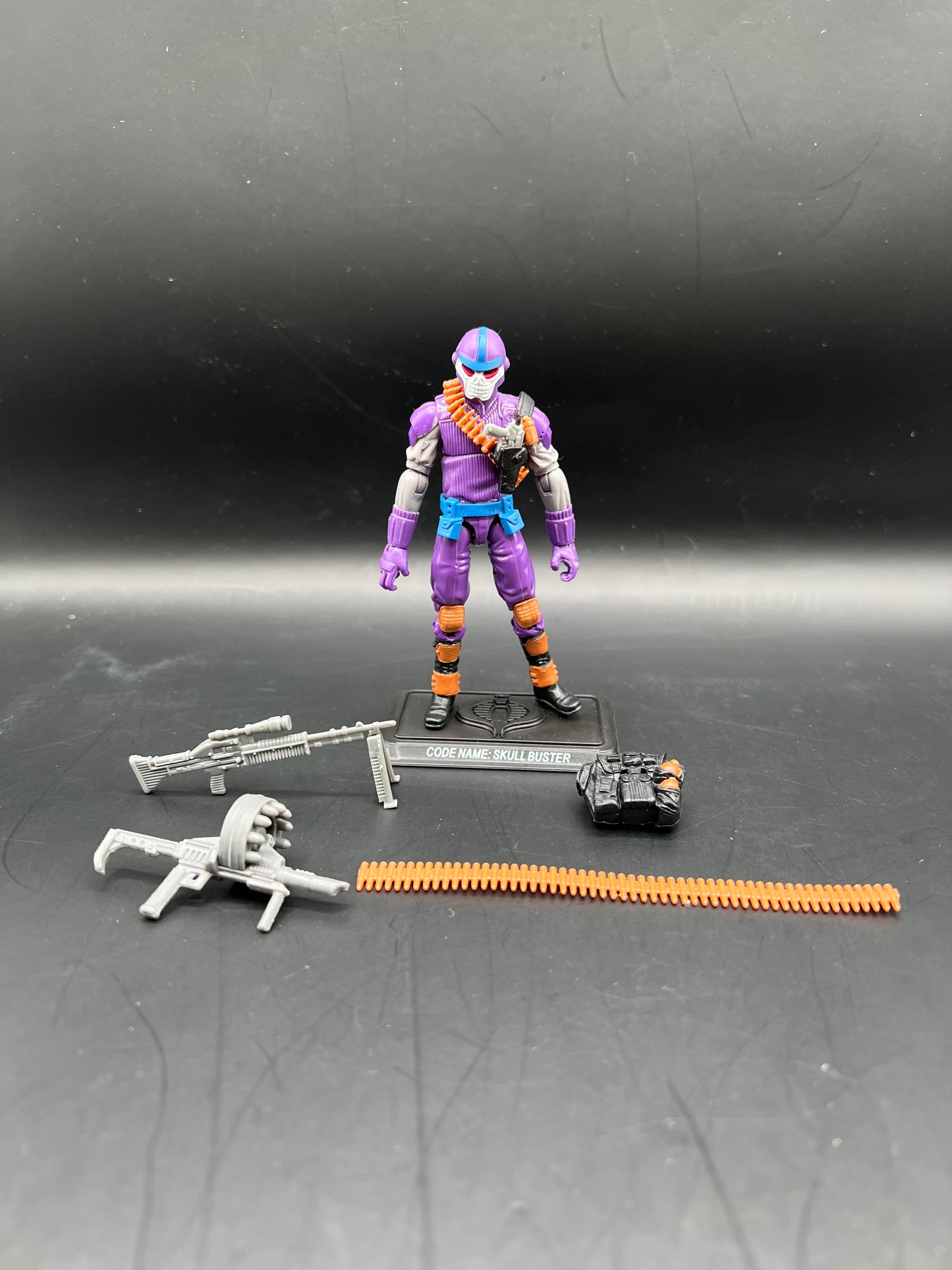 GI JOE COLLECTOR'S CLUB FSS 2.0 SKULLBUSTER 2013 INCOMPLETE