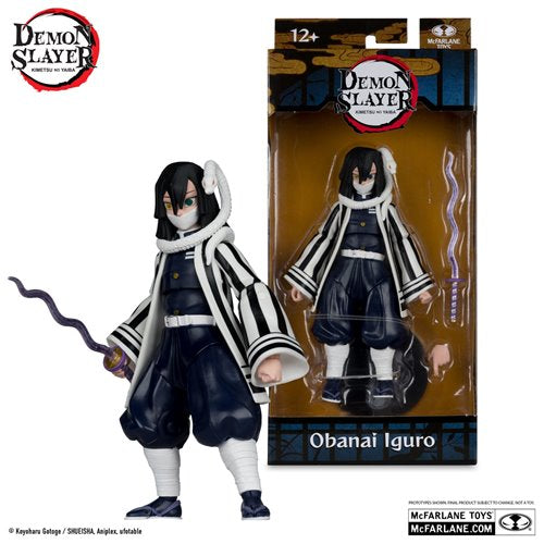 McFarlane Toys Demon Slayer: Kimetsu no Yaiba Obanai Iguro 7-in Action Figure