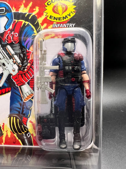 GI JOE 25TH ANNIVERSARY INFANTRY COBRA VIPER CARTOON VERSION