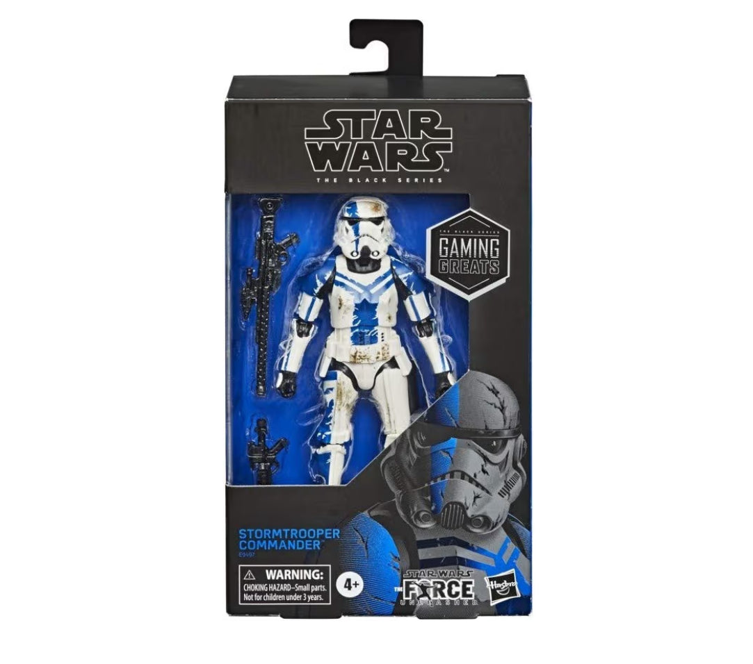 Star Wars Gaming Greats The Force Unleashed Stormtrooper Commander Exclusive The Black Series