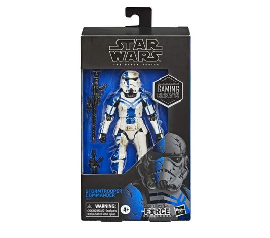 Star Wars Gaming Greats The Force Unleashed Stormtrooper Commander Exclusive The Black Series