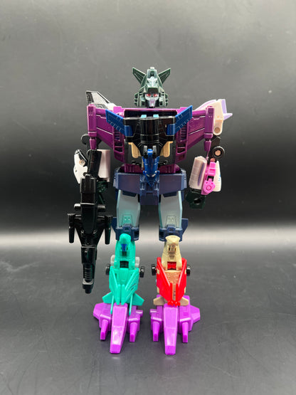 Transformers G1 Micromaster Sixwing complete Takara Reissue Combiner 2002