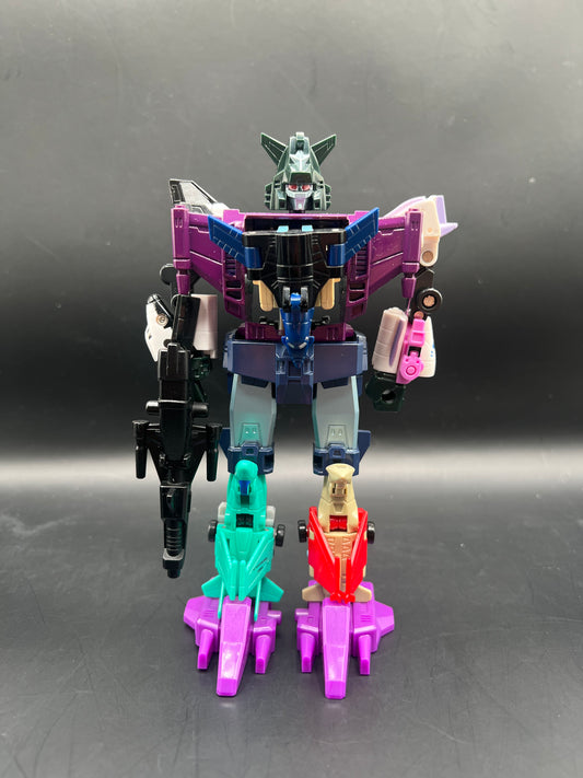 Transformers G1 Micromaster Sixwing complete Takara Reissue Combiner 2002