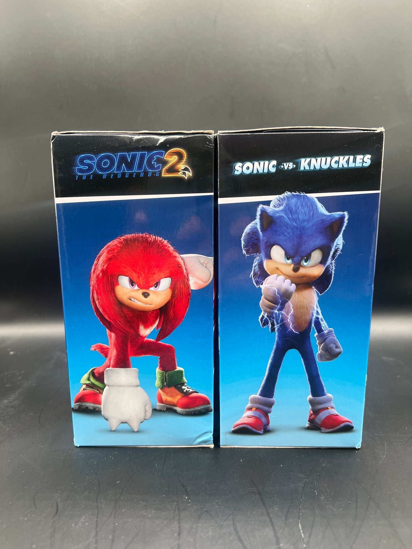 Jakks pacific sonic vs knuckles Damaged box