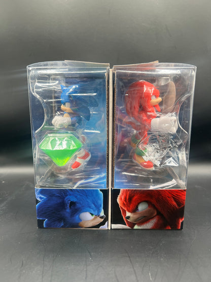 Jakks pacific sonic vs knuckles Damaged box