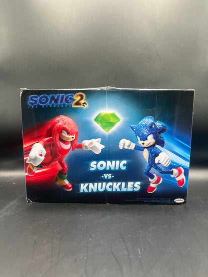 Jakks pacific sonic vs knuckles Damaged box