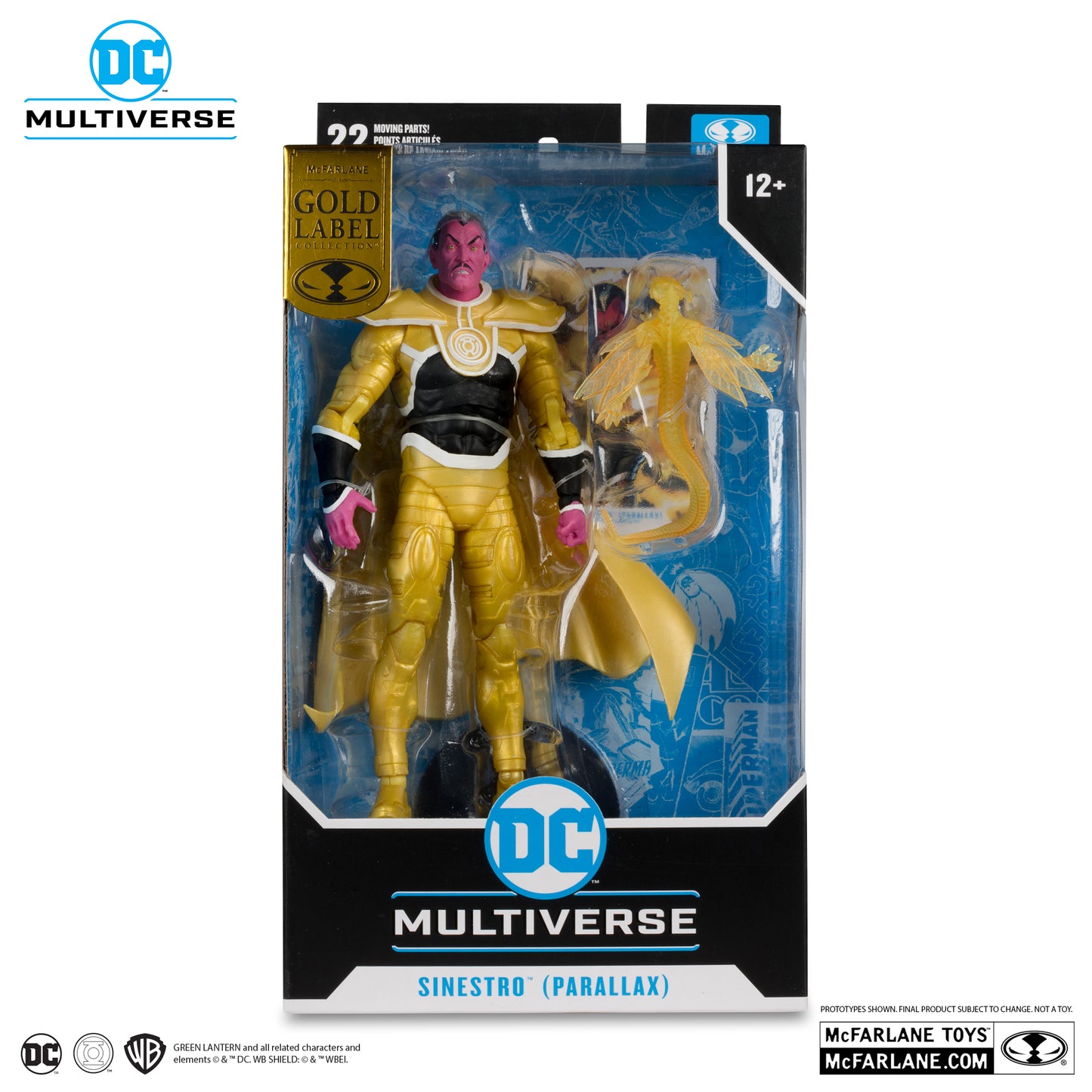 DC Multiverse Sinestro (Gold Label - Parallax Armor)