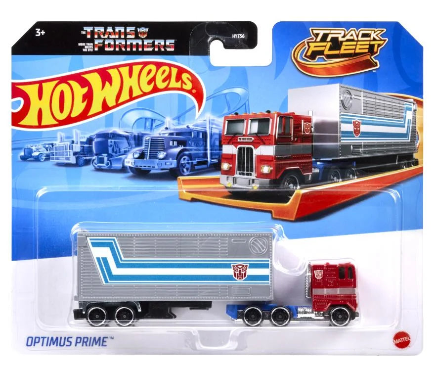 Transformers Hot Wheels Track Fleet Optimus Prime – Evoltoys