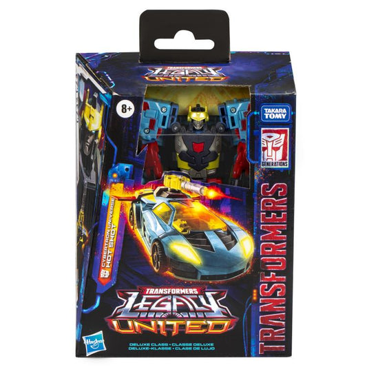 Transformers: Legacy United Deluxe Cybertron Universe Hot Shot