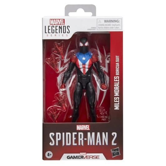Marvel's Spider-Man 2 Marvel Legends Gamerverse Miles Morales (Boricua Suit) Action Figure