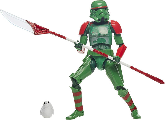 Star Wars 6" Black Series Stormtrooper and Porg (Holiday)