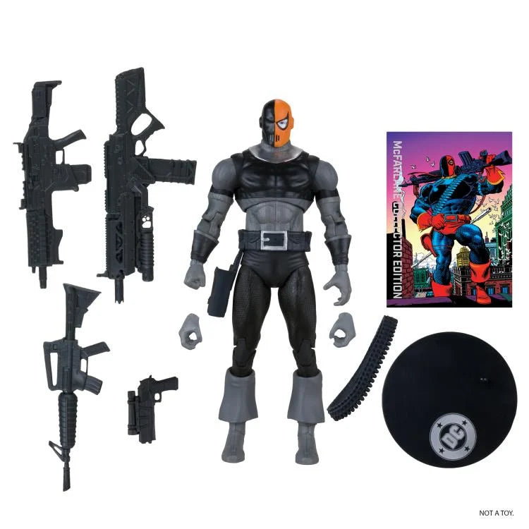 Deathstroke the Terminator DC Multiverse Collector Edition Deathstroke Platinum (Chase) Action Figure
