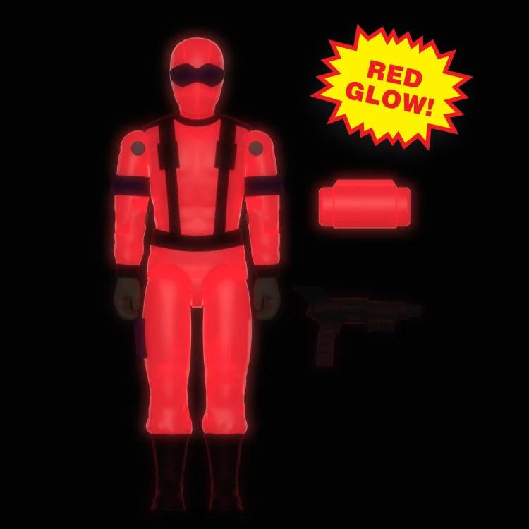 G.I. Joe ReAction+ Snake Eyes (Crystal Poison Red Glow) Action Figure