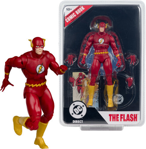 McFarlane Toys - DC Direct Page Punchers - The Flash Barry Allen (The Flash #123) 7" Action Figure with Comic