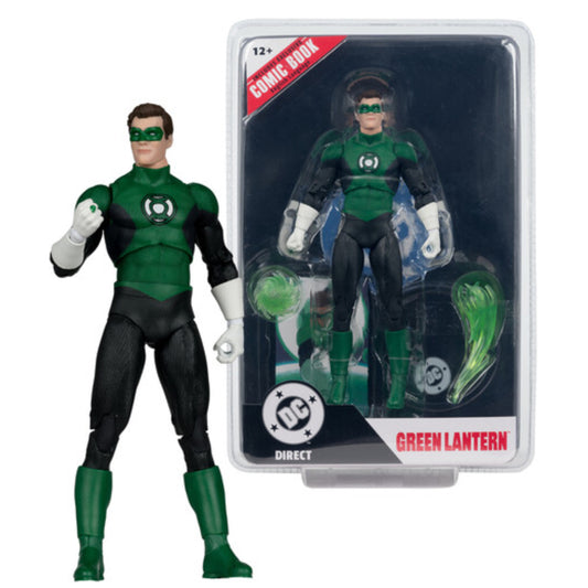 McFarlane Toys - DC Direct - Page Punchers - Green Lantern Hal Jordan (Green Lanterns #48) 7" Action Figure with Comic