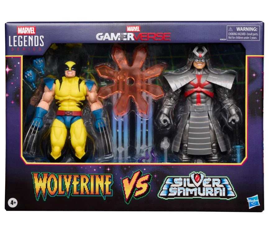 Marvel Legends Gamerverse Wolverine vs. Silver Samurai Action Figure Two-Pack
