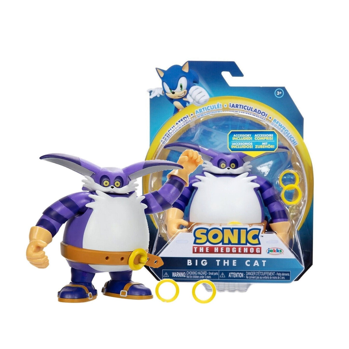 Jakks Pacific Sonic The Hedgehog Big the Cat