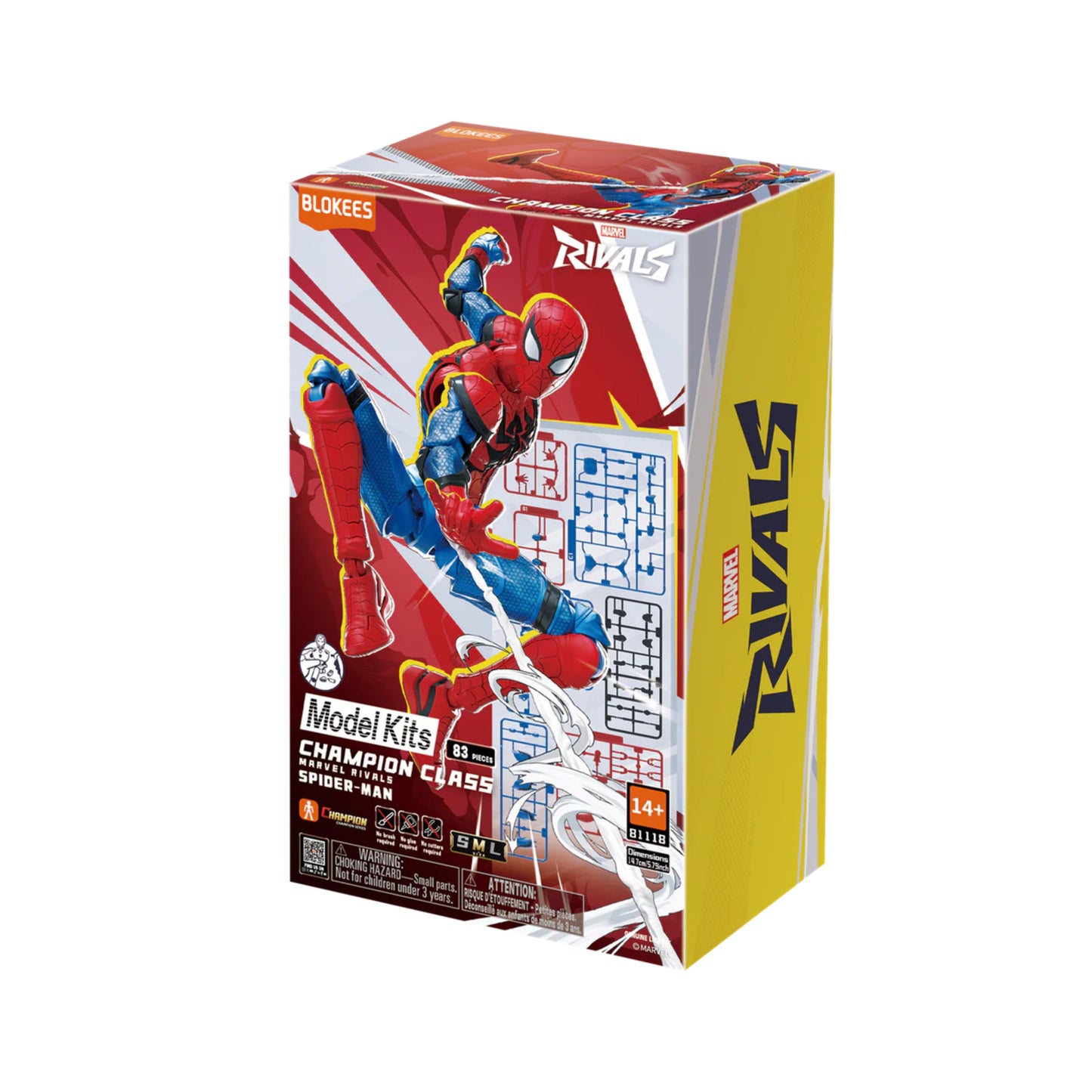 Blokees Marvel Rivals Spider-Man Model Kit