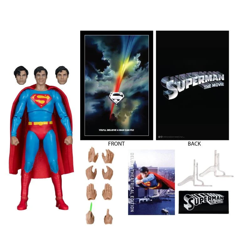 Superman (1978) DC Multiverse Superman (Deluxe Theatrical Edition) Action Figure