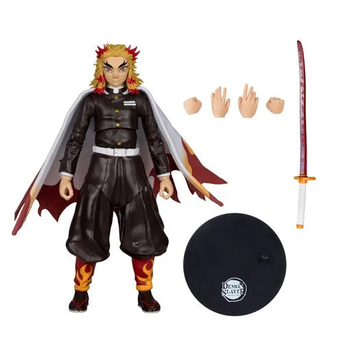Demon Slayer Wave 6 Kyojuro Rengoku Season 2 7-Inch Scale Action Figure
